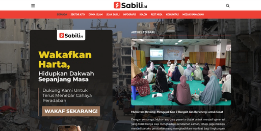 Website News Portal - Sabili