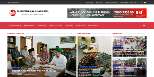 Situs Profil Yayasan - Pesantren BIK